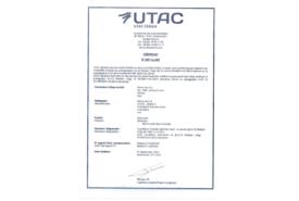 اخذ گواهینامه 10G برای محصول برانکار کاوالیه جدید از UTAC CERAM فرانسه